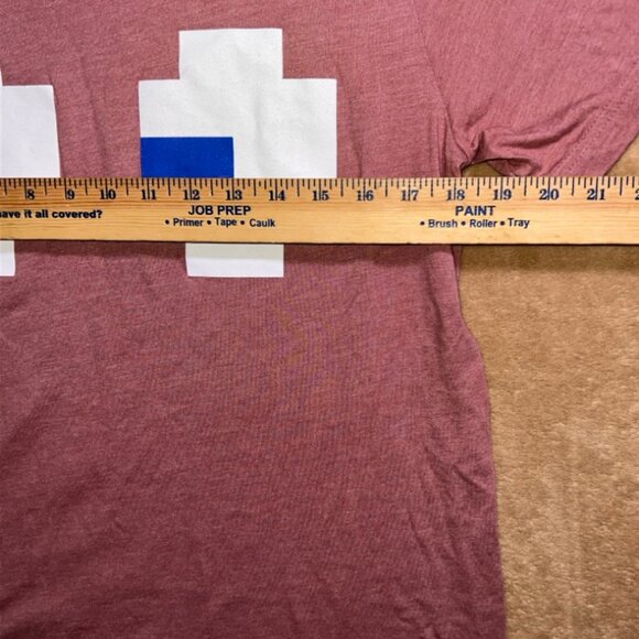 Bella Canvas Women LG Pac-Man Face Video Game Retro Arcade Gamers‎ Shirt (E) - Picture 3 of 4